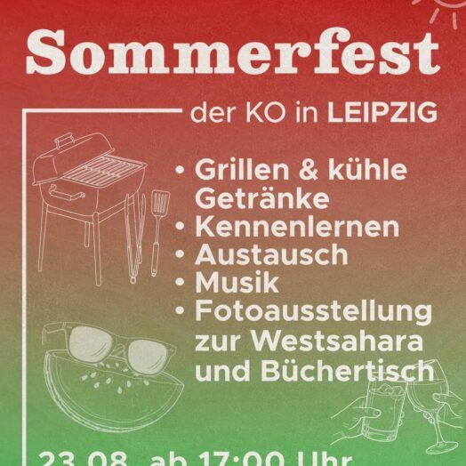 Kommt zum Sommerfest der KO!