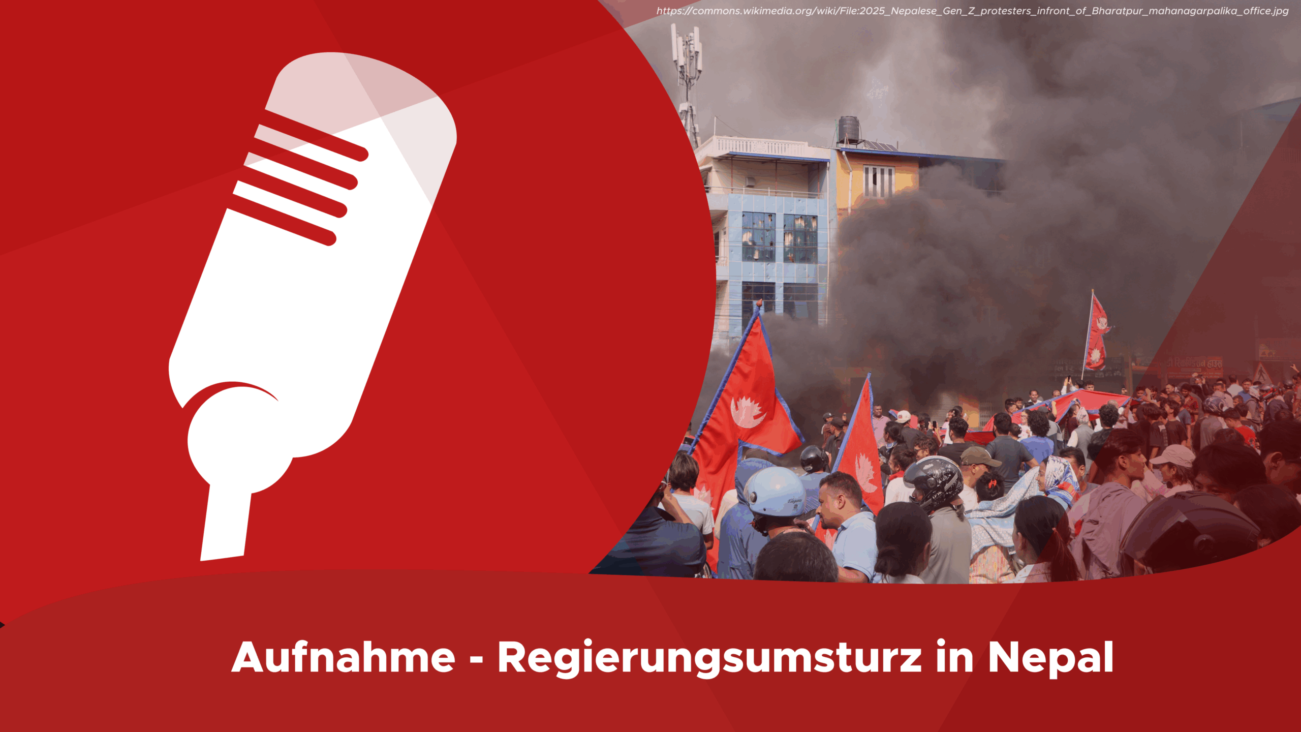 Aufnahme – Regierungsumsturz in Nepal