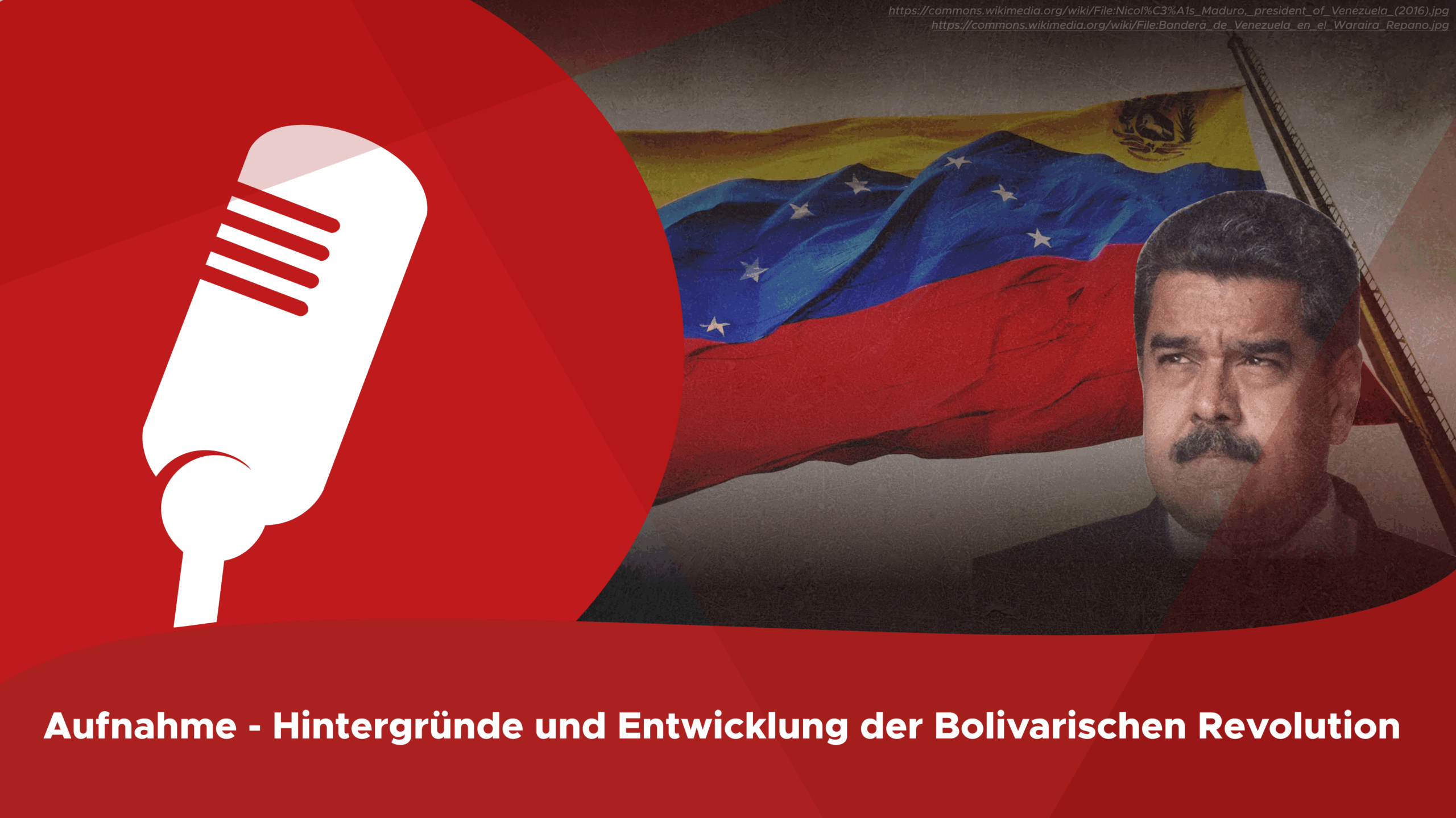 Aufnahme – Venezuela, Hintergründe und Entwicklung der Bolivarischen Revolution