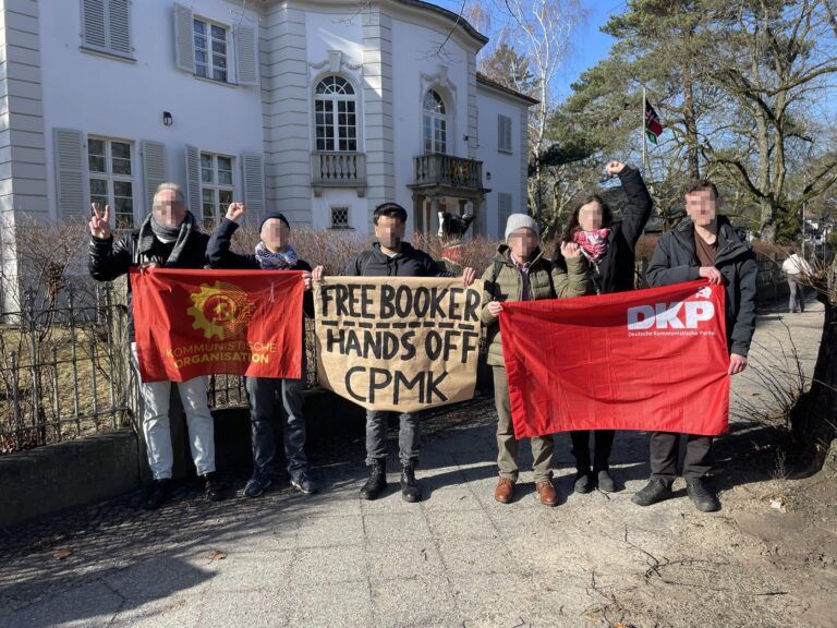 Solidarität mit Booker Omole und der CPMK!