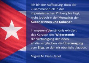 „Wir haben gemeinsam beschlossen, dass Kapitulation für Kuba keine Option ist.“