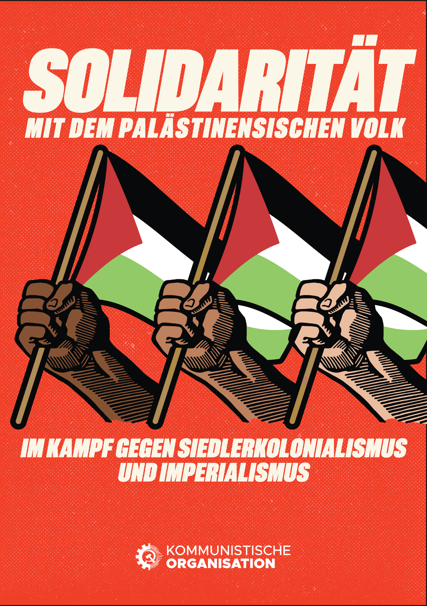 Solidarität mit dem palästinensischen Volk im Kampf gegen Siedlerkolonialismus und Imperialismus!