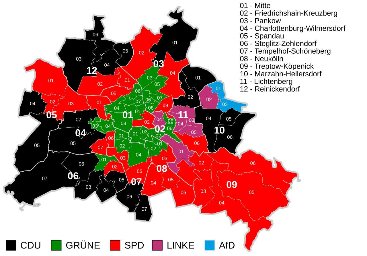 Auswertung der Berlin-Wahlen 2026